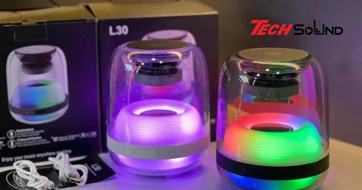 Loa mini kiêm đèn ambient – Trào lưu décor mới cho giới trẻ