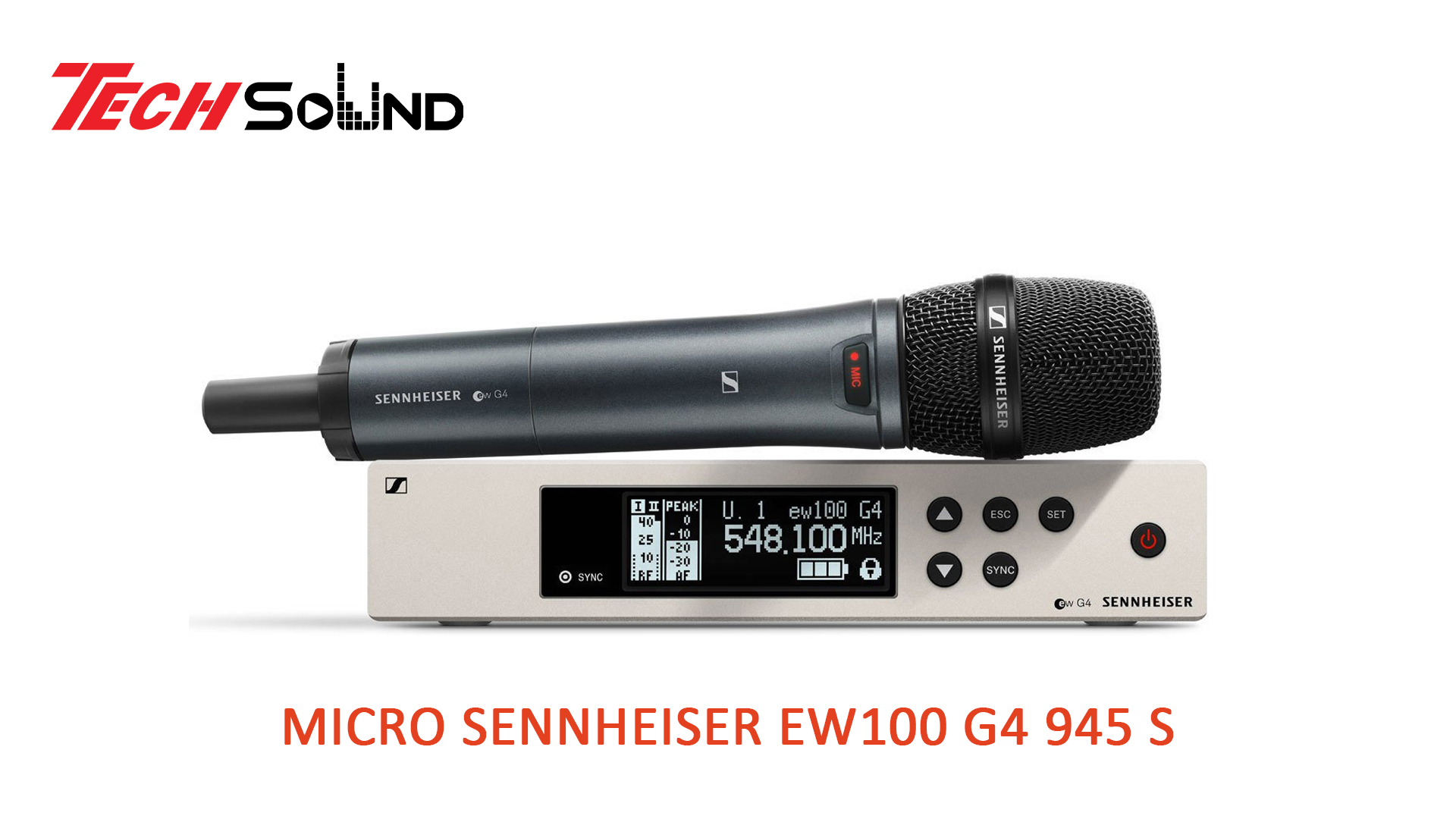 Micro Karaoke SENNHEISER EW100 G4 945 S