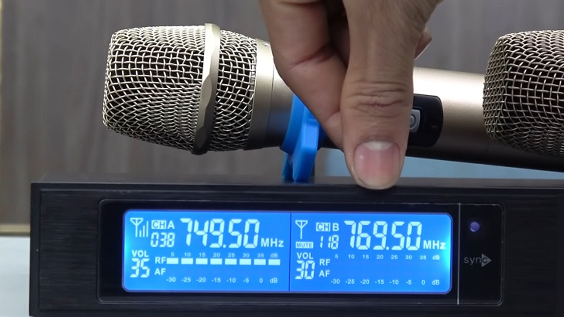 Tần số của micro không dây