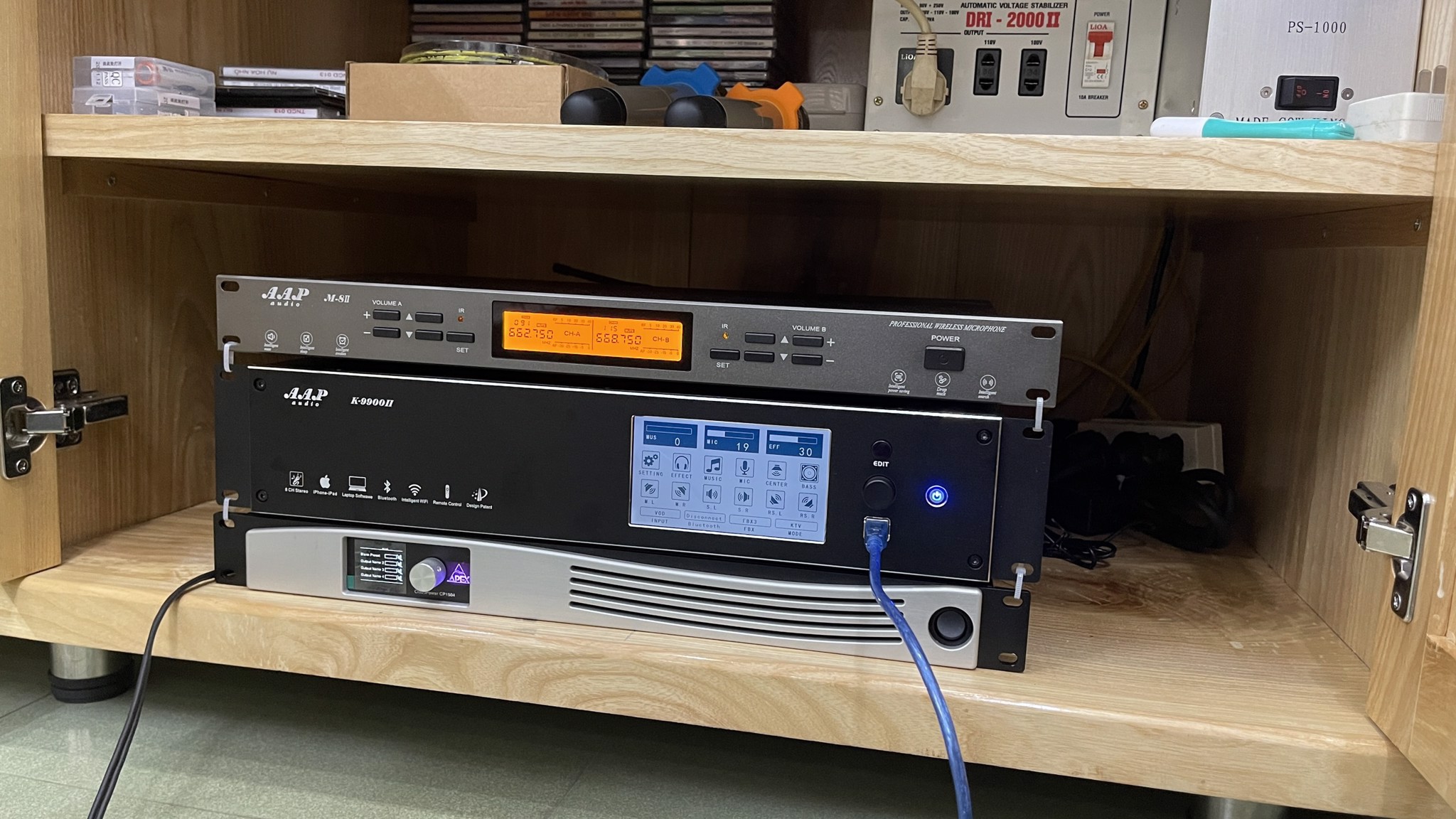 Lắp đặt Amplifier Apex Cp1504 đầu tiên tại Ân Thi, Hưng Yên