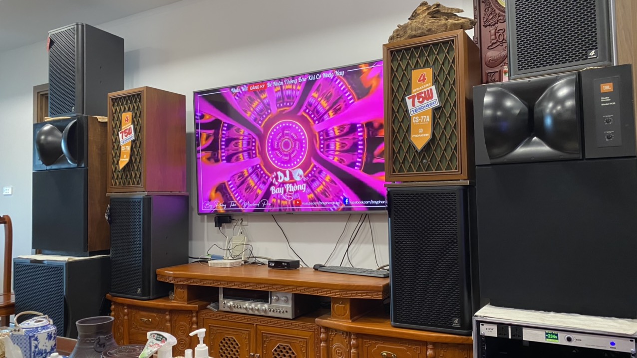 Lắp đặt hệ thống âm thanh karaoke 4 Acoustic tại Hoàng Mai, Hà Nội
