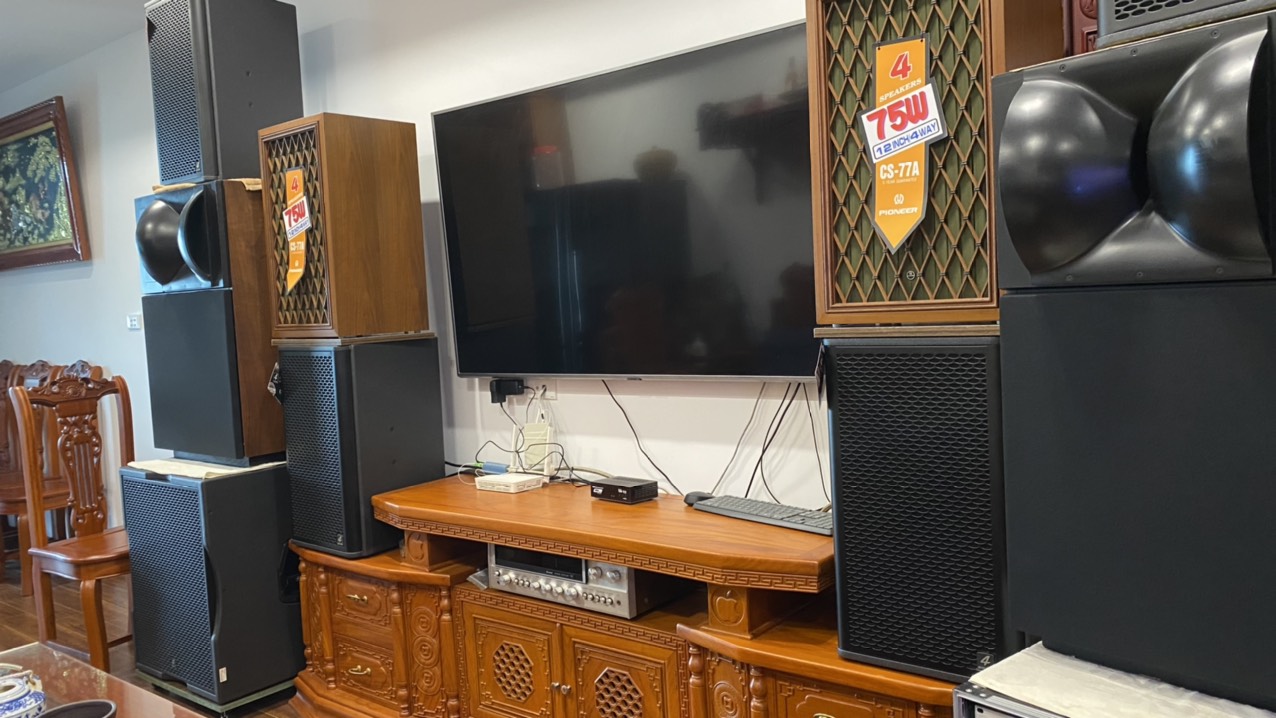 Lắp đặt hệ thống âm thanh karaoke 4 Acoustic tại Hoàng Mai, Hà Nội