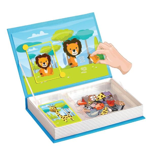 Sách về động vật cho bé gái 3 tuổi tại Kiddihub Store