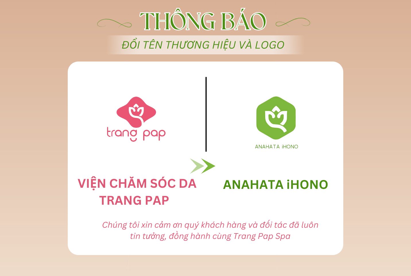 ANAHATA iHONO – Thương Hiệu Mới Của Trang Pap Spa, Đánh Dấu Bước Tiến Vượt Trội