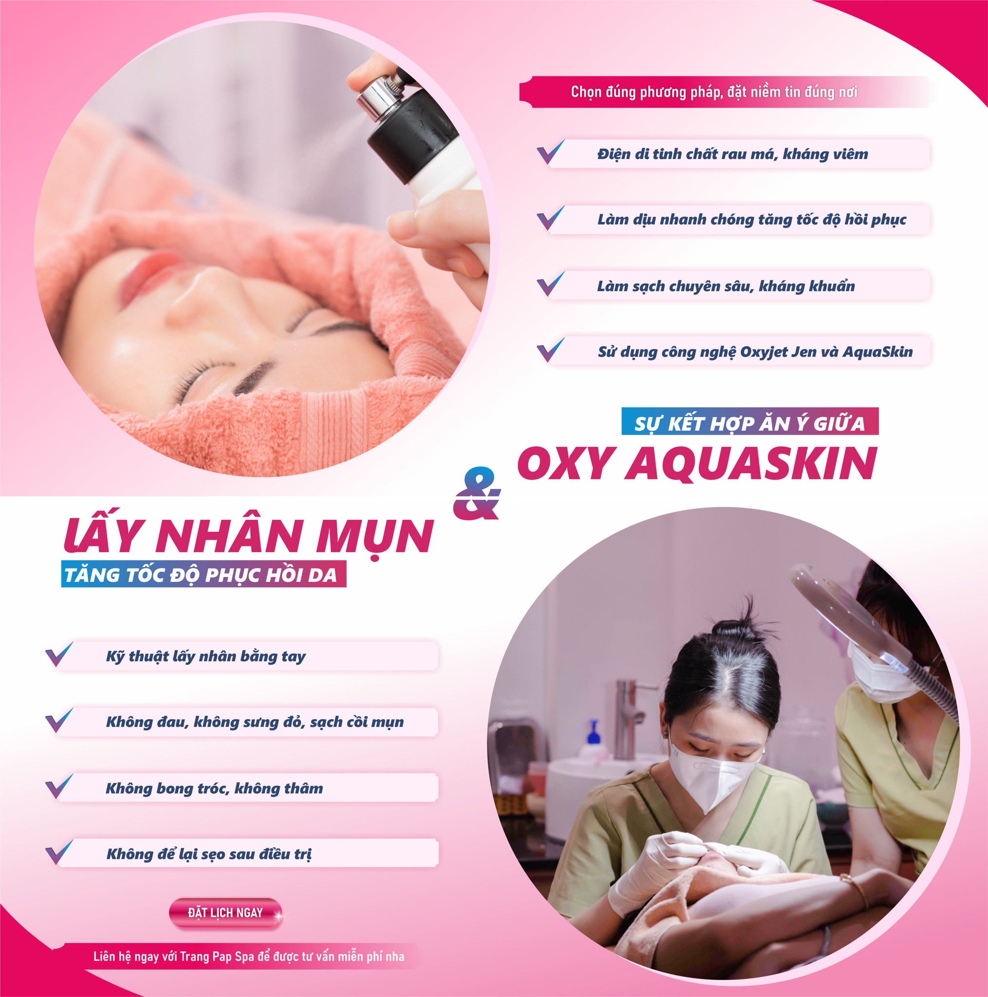 Mụn Oxy Aqua - Lấy Nhân Mụn Và Tăng Tốc Độ Phục Hồi Da
