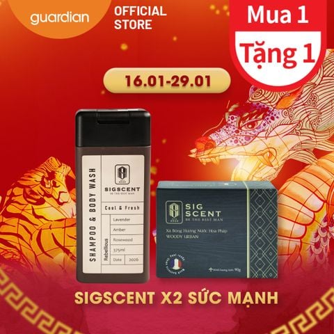 𝐒𝐢𝐠𝐬𝐜𝐞𝐧𝐭 x 𝐆𝐮𝐚𝐫𝐝𝐢𝐚𝐧 | Mua 1 Được 2- Nhân 2 sức mạnh