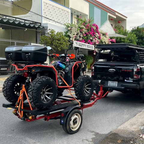 Một chiếc Ford Ranger Raptor xứ Quảng của người chơi thích camping và offroad