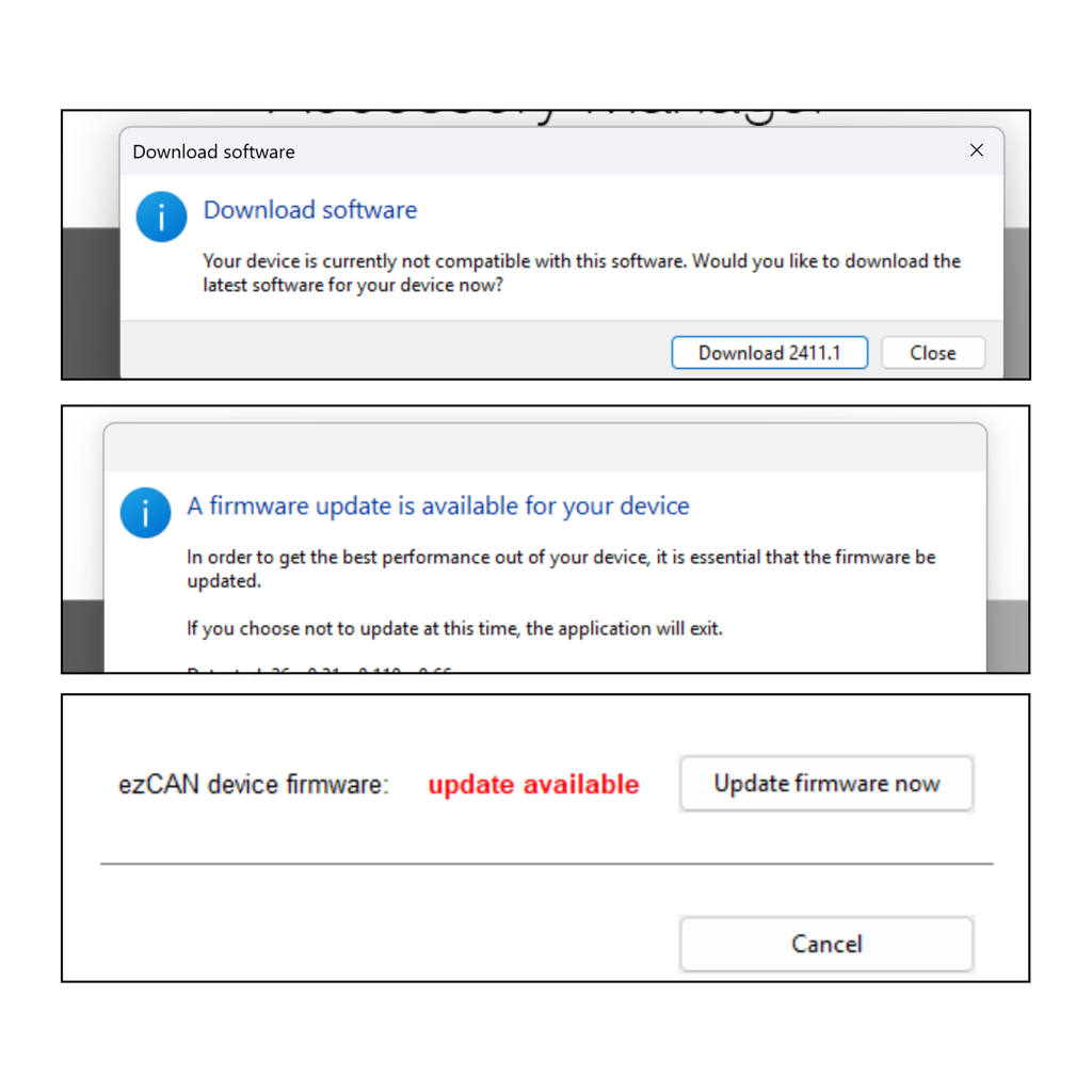 ezCAN update firmware phan mem