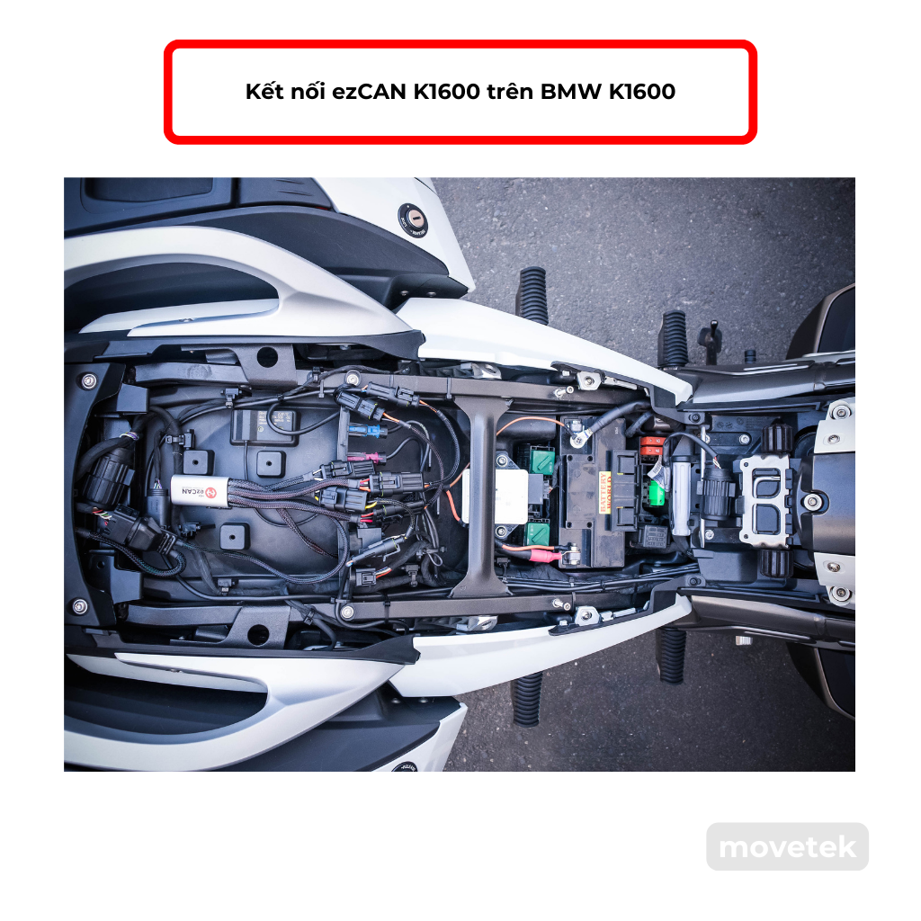 ezCAN K1600 trên BMW K1600