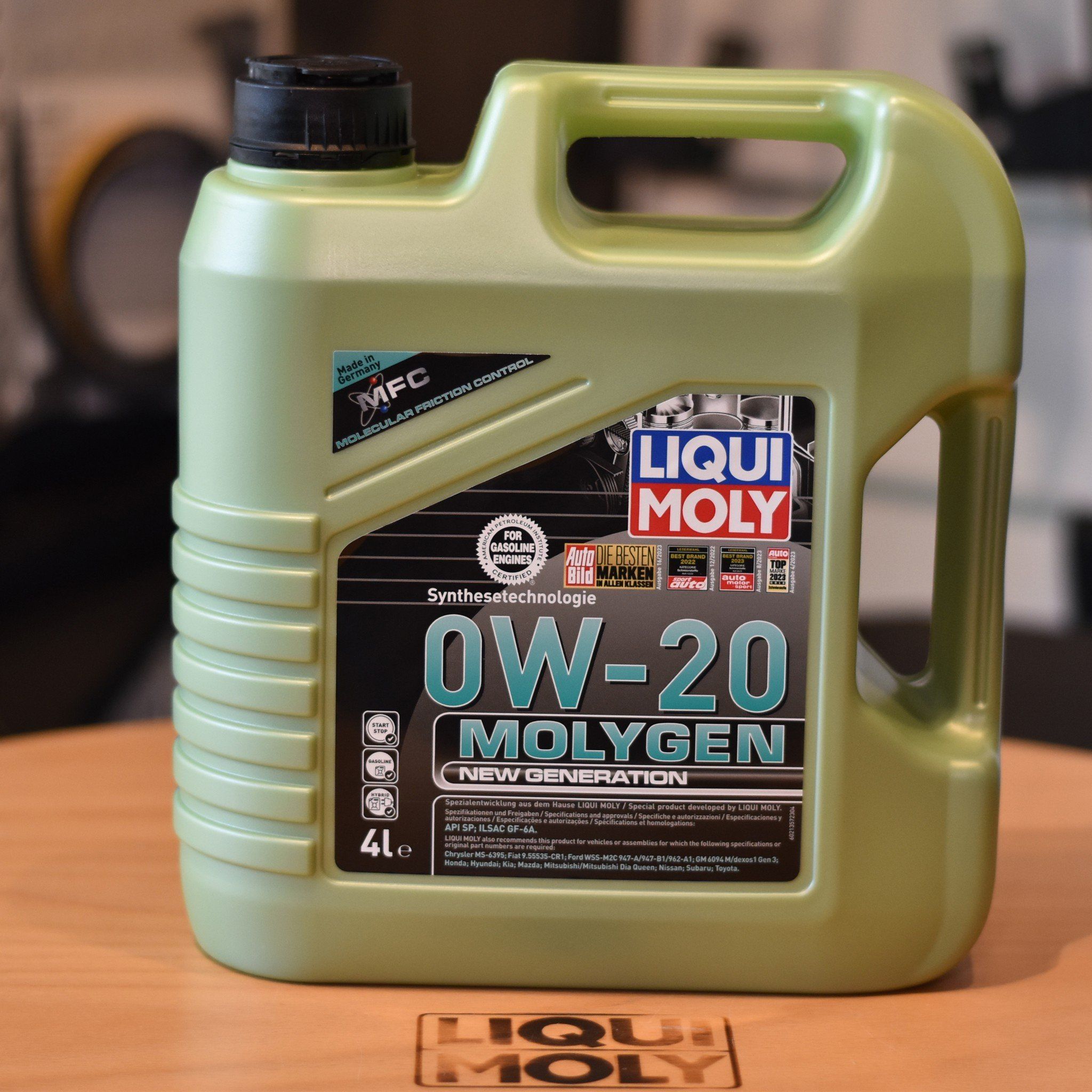 liqui moly 0w20 molygen 21357