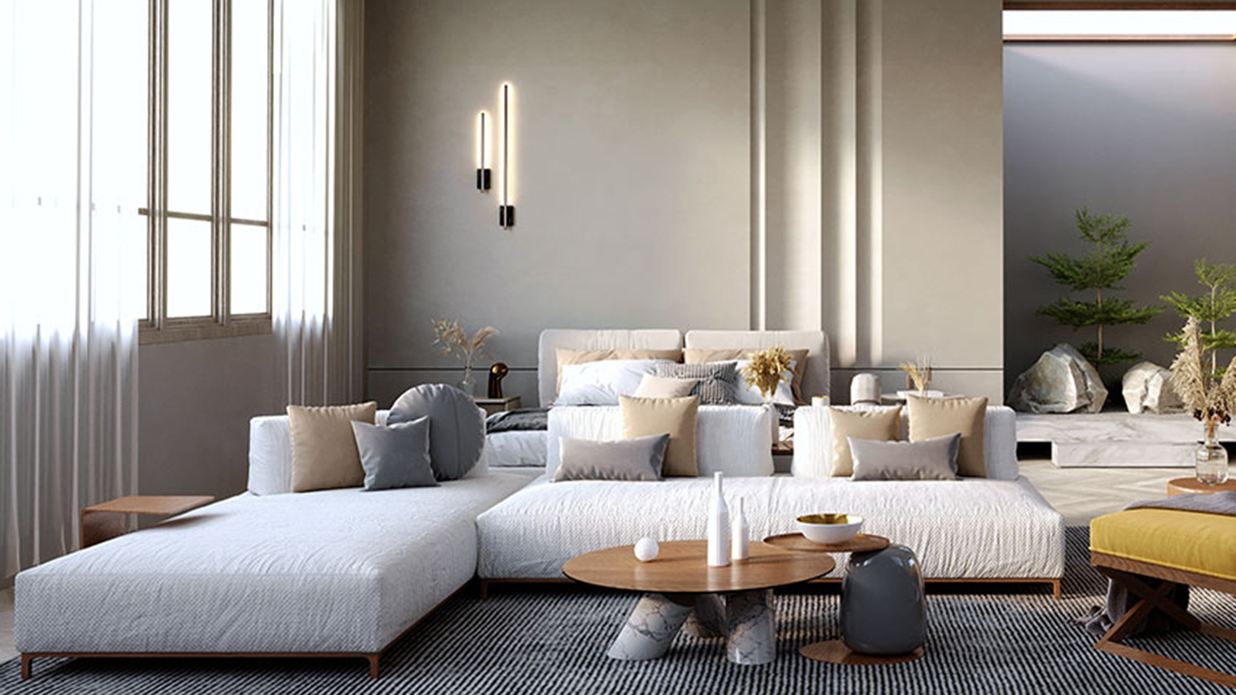 20 Ý Tưởng Trang Trí Phòng Khách Với Ghế Sofa Da Từ GUSOFA