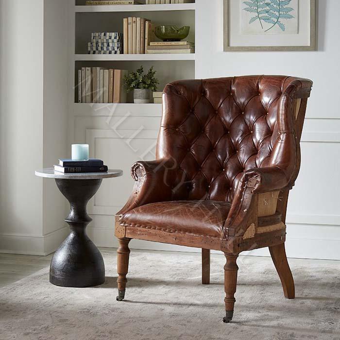 Khám Phá Vẻ Đẹp Từ Ghế Xì Gà Da Cổ Điển