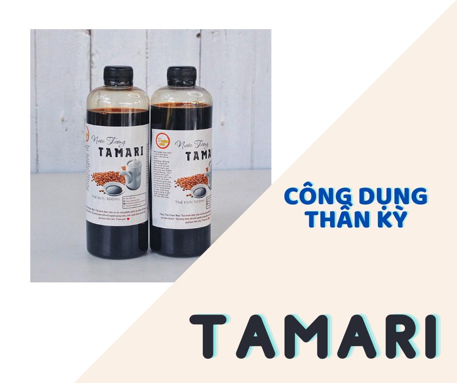 Công Dụng Tuyệt Vời của NƯỚC TƯƠNG TAMARI