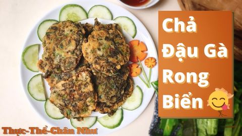 Cách Làm Chả Đậu Gà Rong Biển
