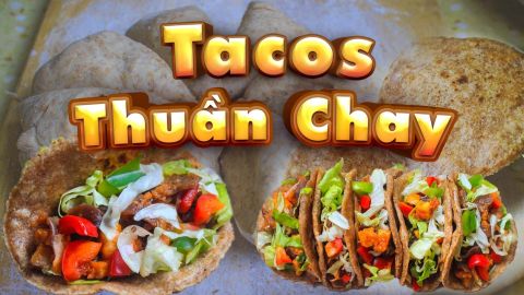 Bánh Kẹp Kiểu Mexico【Thuần Chay】|Bánh Mì Kẹp Nguyên Cám Nhân Đậu Hủ, Nấm, Salad...