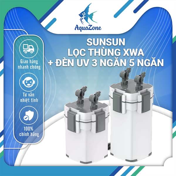 Lọc thùng sunsun XWA dành cho bể cá, bể thủy sinh