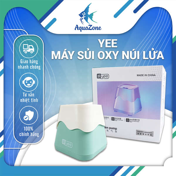 Máy sủi oxy núi lửa Yee cung cấp oxy cho bể cá hoạt động siêu yên tĩnh