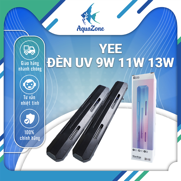 Đèn UV YUS YEE 7w 9w 11w diệt tảo khử khuẩn bể cá với chức năng hẹn giờ tiện lợi, hiệu năng mạnh mẽ, tiết kiệm điện