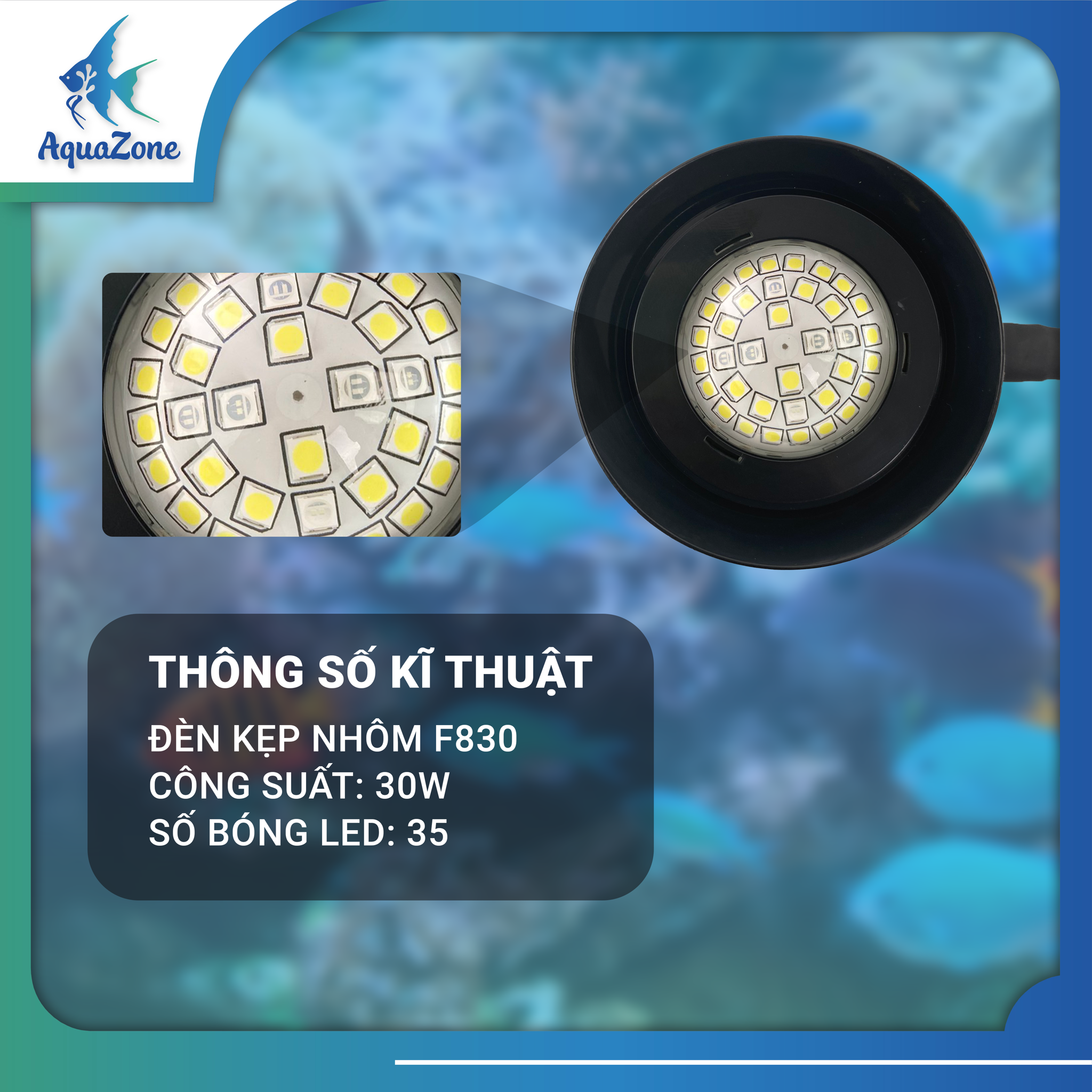 thông số kỹ thuật đèn RHA F830