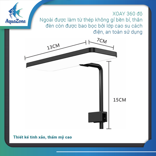 THÔNG SỐ KĨ THUẬT ĐÈN THỦY SINH FROK