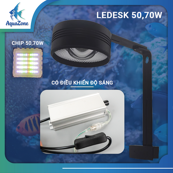 thông số kỹ thuật đèn ledesk LD ion 50W 70W