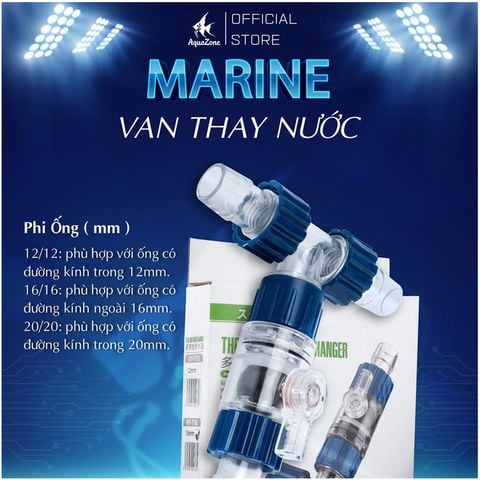 van thay nước marine