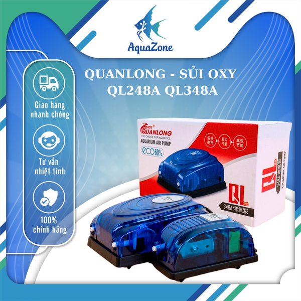sủi oxy bể cá QUANLONG 248A 348A