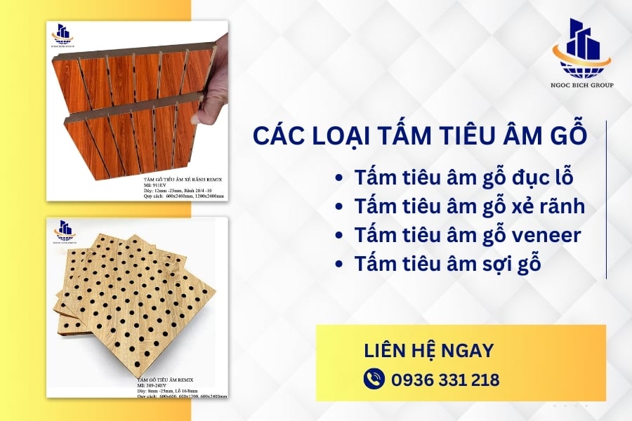 Tấm Tiêu Âm Gỗ: Giải Pháp Hoàn Hảo Cho Không Gian Yên Tĩnh và Thẩm Mỹ