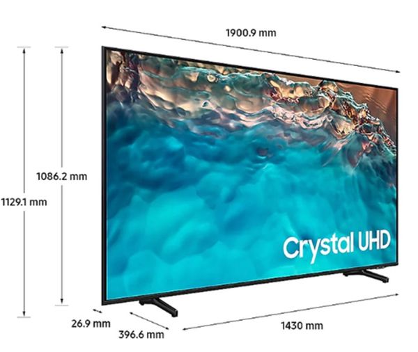 Smart Tivi Samsung 85 inch 4K BU8000 (UA85BU8000) | Model 2022