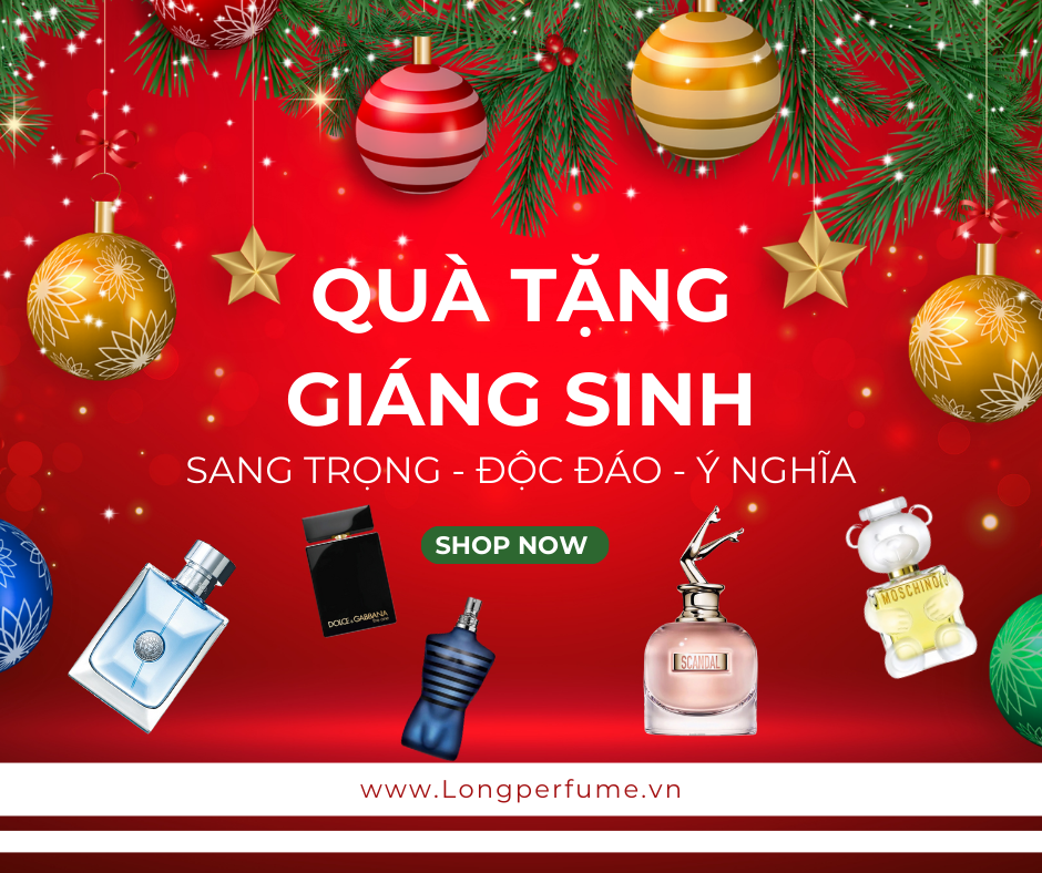 NƯỚC HOA - MÓN QUÀ GIÁNG SINH ĐỘC ĐÁO VÀ PHONG CÁCH