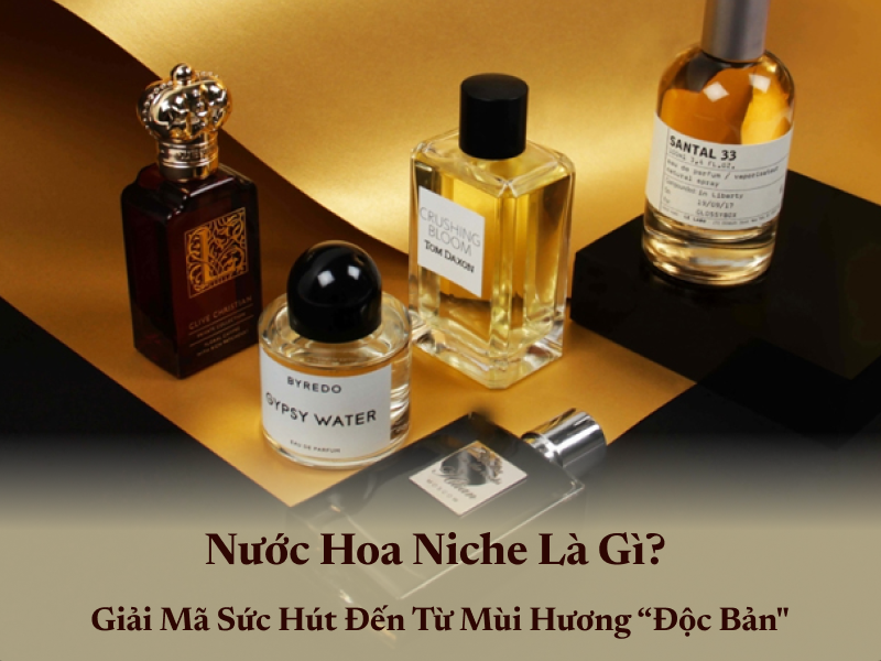 Nước Hoa Niche Là Gì? Giải Mã Sức Hút Đến Từ Mùi Hương “Độc Bản