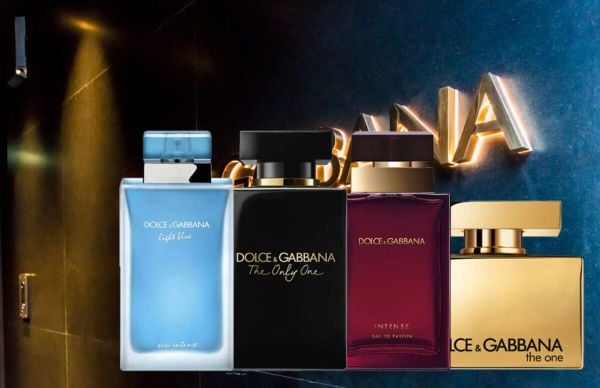 Đa dạng các phiên bản nước hoa Dolce & Gabbana