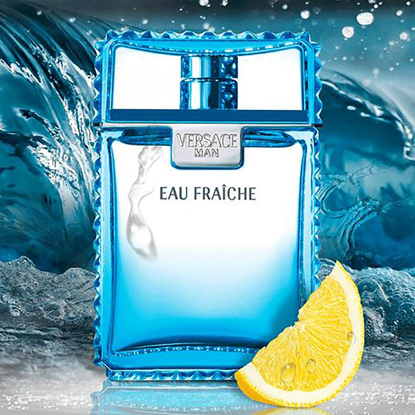 Nước hoa Versace Man Eau Fraiche với mùi hương mang phong vị của đại dương và vùng đất lành