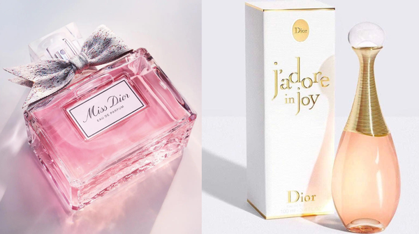 Nước hoa J'adore và Miss Dior là hai dòng nước hoa Dior cực kỳ được ưa chuộng