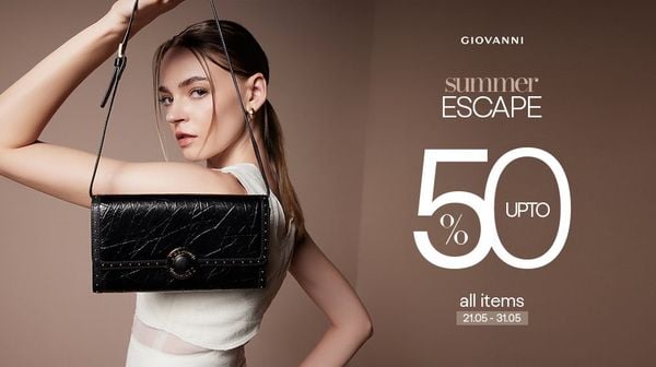 SUMMER ESCAPE: ƯU ĐÃI TỚI 50% COMBO THỜI TRANG CAO CẤP