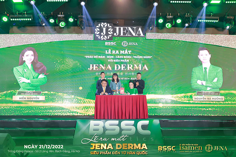 Jena Derma siêu phẩm đến từ Hàn Quốc nhập khẩu và phân phối bởi Tập đoàn Dược mỹ phẩm BSSC Group