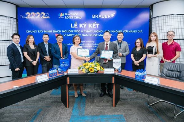Brauer Và Long Châu Ký Kết Hợp Tác Trong Sự Kiện "Liên Minh Minh Bạch"  Nâng Cao Chất Lượng Sản Phẩm Chăm Sóc Sức Khỏe