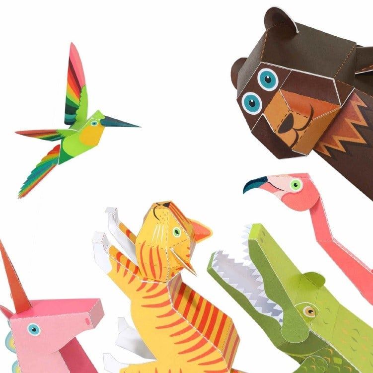 Pukaca: Đồ chơi giấy cho sự phát triển của trẻ em