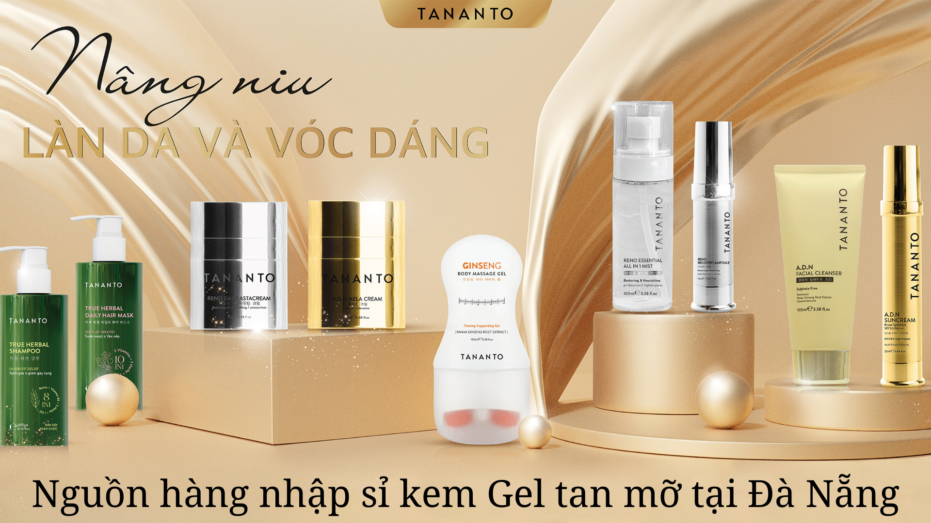 Tìm nguồn hàng nhập sỉ Gel tan mỡ chính hãng tại Đà Nẵng