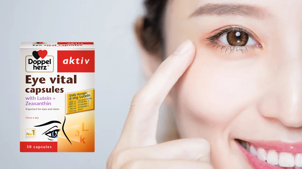 Review DoppelHerz Aktiv Eye Vital Capsules có tốt không, mua ở đâu, giá bao nhiêu?