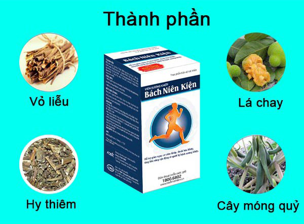 Thành phần chứa trong Bách Niên Kiện