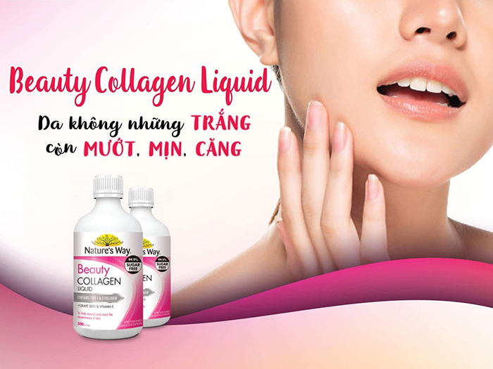 Nature's Way Beauty Collagen Liquid - Giúp sáng da, giảm thâm nám