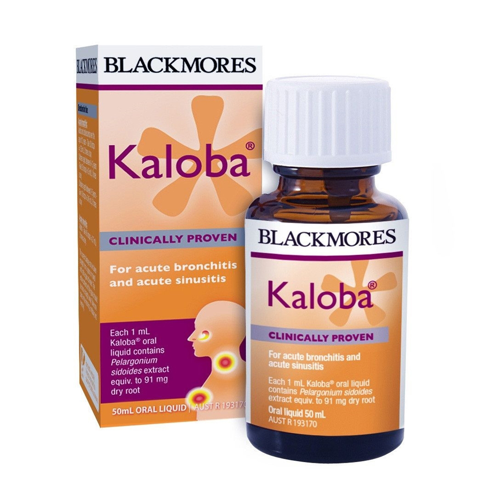 Blackmores Kaloba sản phẩm hỗ trợ điều trị viêm xoang của Úc.