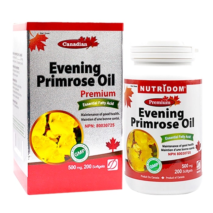 Canadian Evening Primrose Oil - Tinh dầu hoa anh thảo của Canada.
