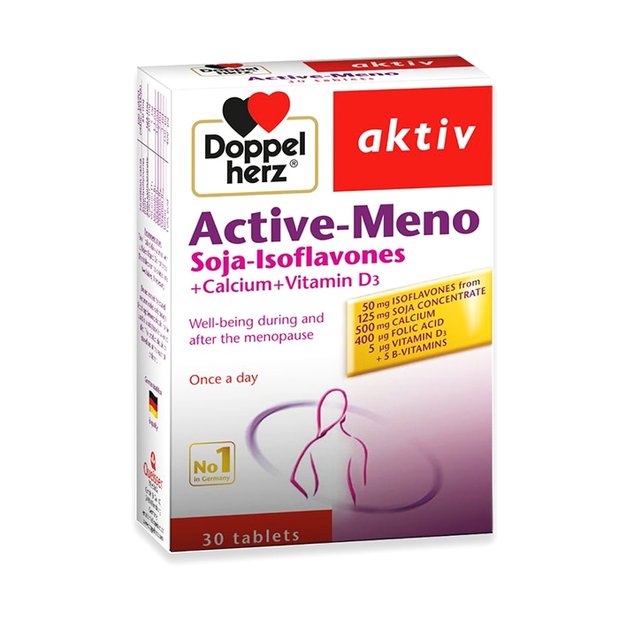Doppelherz Active Meno cải thiện nội tiết tố, tăng sức đề kháng cho phụ nữ.