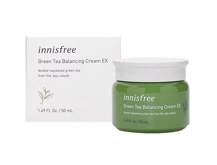 Kem dưỡng ẩm Innisfree Green Tea Balancing Cream EX.