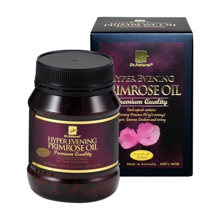 Hyper Evening Primrose Oil cân bằng nội tiết tố, đẹp da và ngăn tóc gãy rụng.