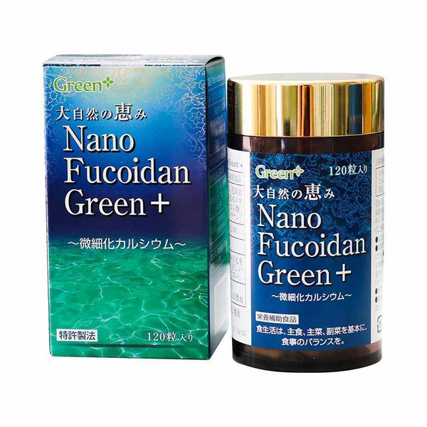 Nano Fucoidan Green+ được bào chế dưới công nghệ nano hiện đại
