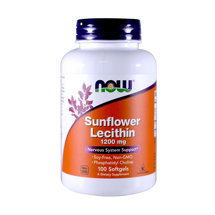 Now Foods Sunflower Lecithin viên uống chống tắc tia sữa của Mỹ.