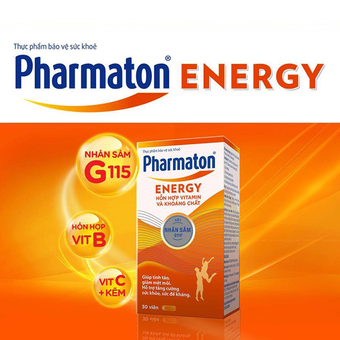 Thành phần chứa trong vitamin tổng hợp Pharmaton Energy